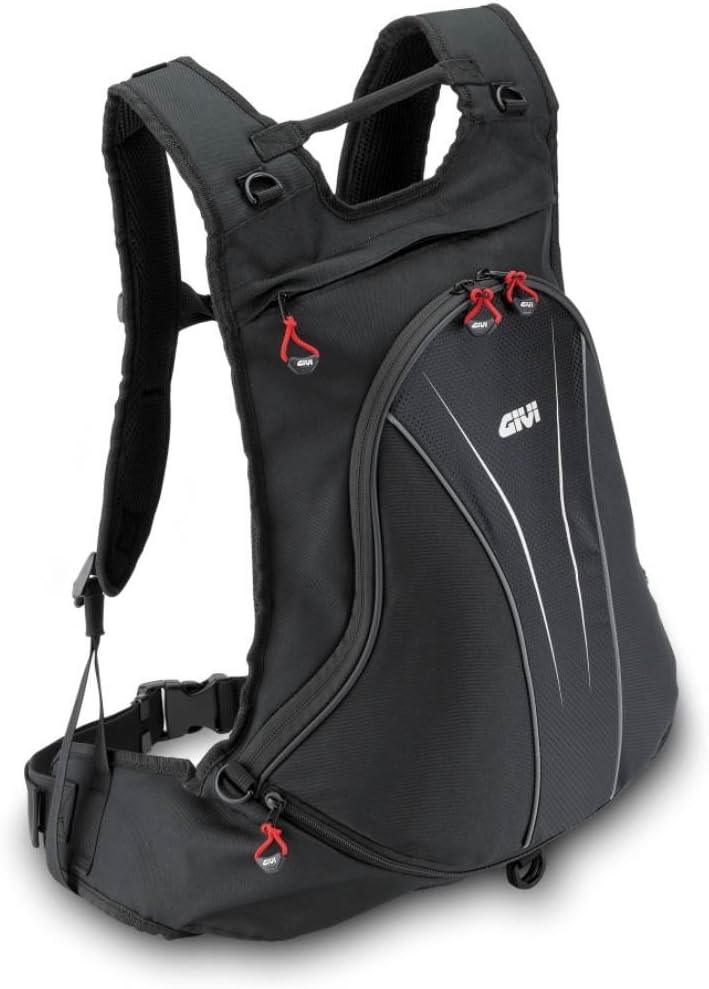 GIVI EA104B Backpack Extensible Bag Easy mit Regen Cover, 24 Liter