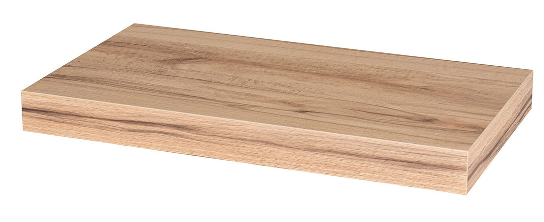 levandeo Wandboard Bobby Kernbuche Dekor 40cm - Deutsche Herstellung Schablone und Schrauben - Wandr