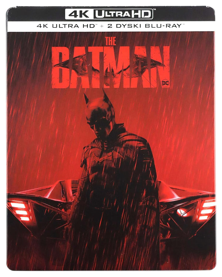 The Batman steelbook 4K [2Blu-Ray] [Region Free] (Deutsche Sprache. Deutsche Untertitel), Blu-ray