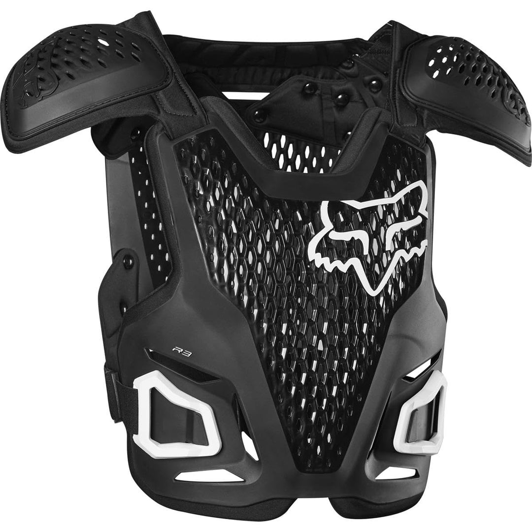 Fox Racing Unisex adult R3 Brustpanzer L-XL Schwarz, L-XL Schwarz