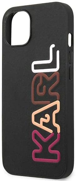 KARL LAGERFELD KLHCP13SPCOBK Hülle für iPhone 13 Mini 5,4" schwarz/Black hardcas