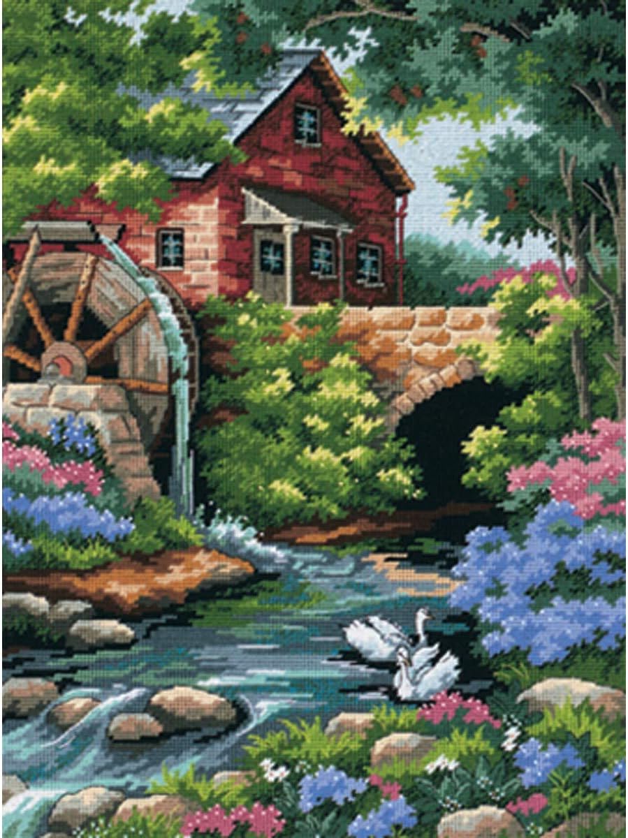 Dimensions Nadelkissenset, Old Mill Cottage Alte Mühle, Landhaus, Alte Mühle, Landhaus
