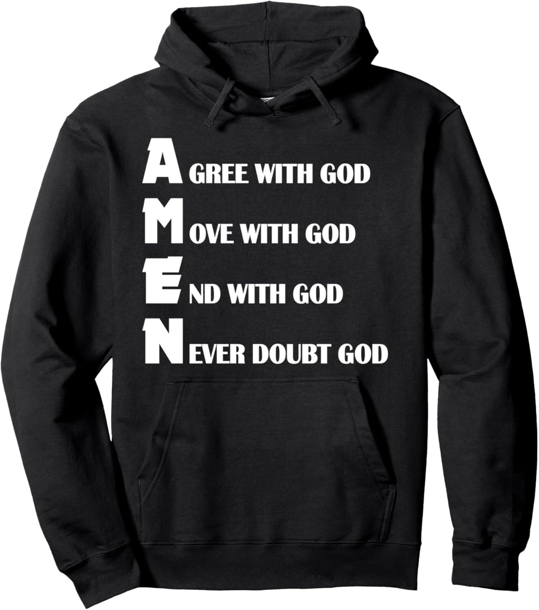 Christliches Design , christlicher Spruch beten ;Team Jesus Pullover Hoodie