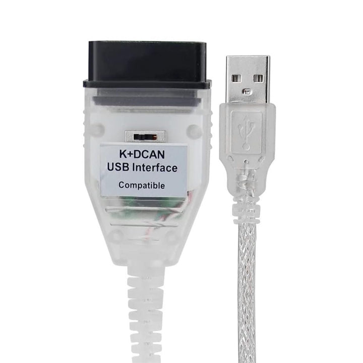 Namvo K+Dcan USB-Kabel mit Schalter für E-Serie Chassis-Diagnosetool OBD2-Kabel -kompatible Fehlerle
