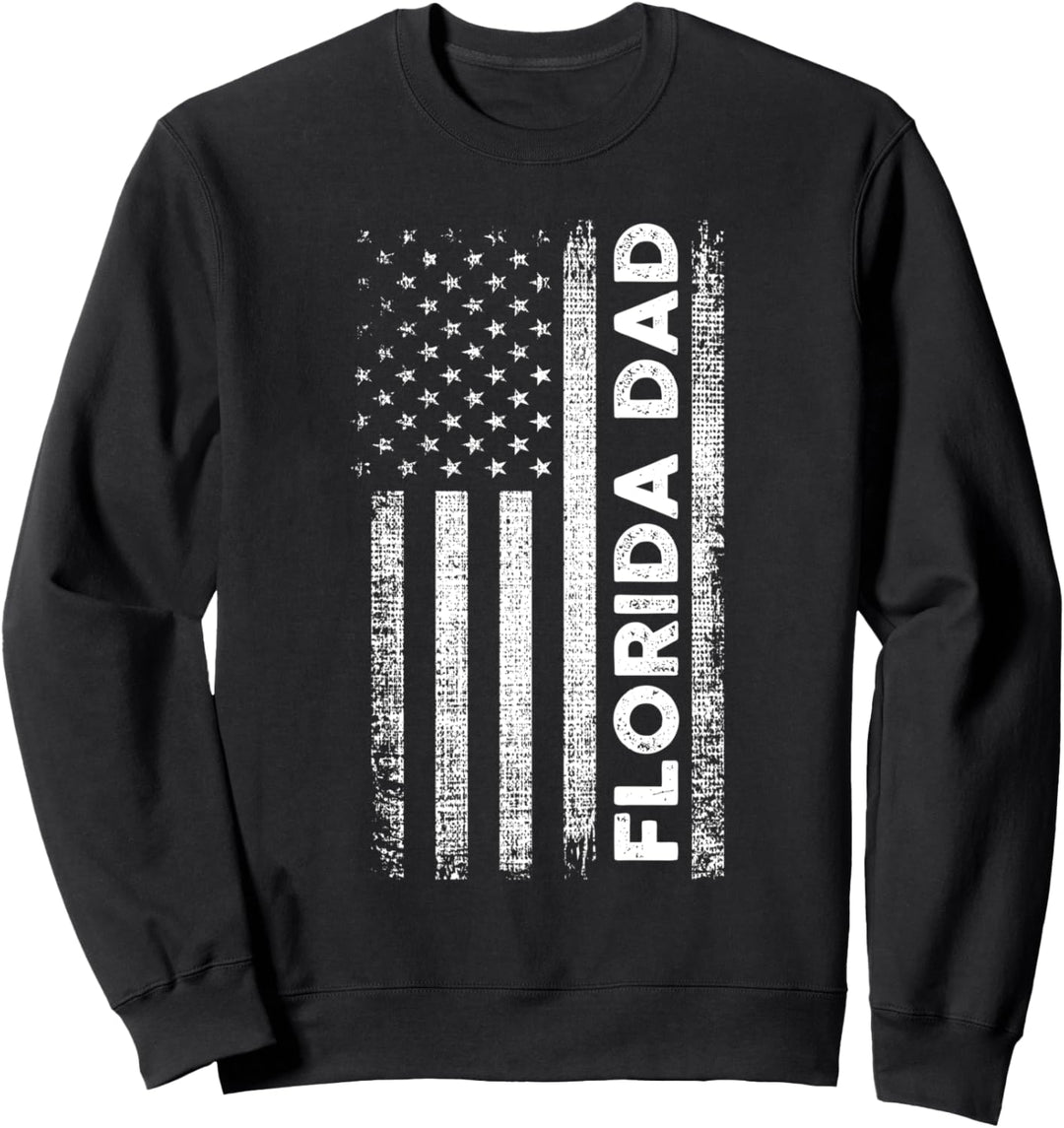Florida Dad State of America Papa Sweatshirt