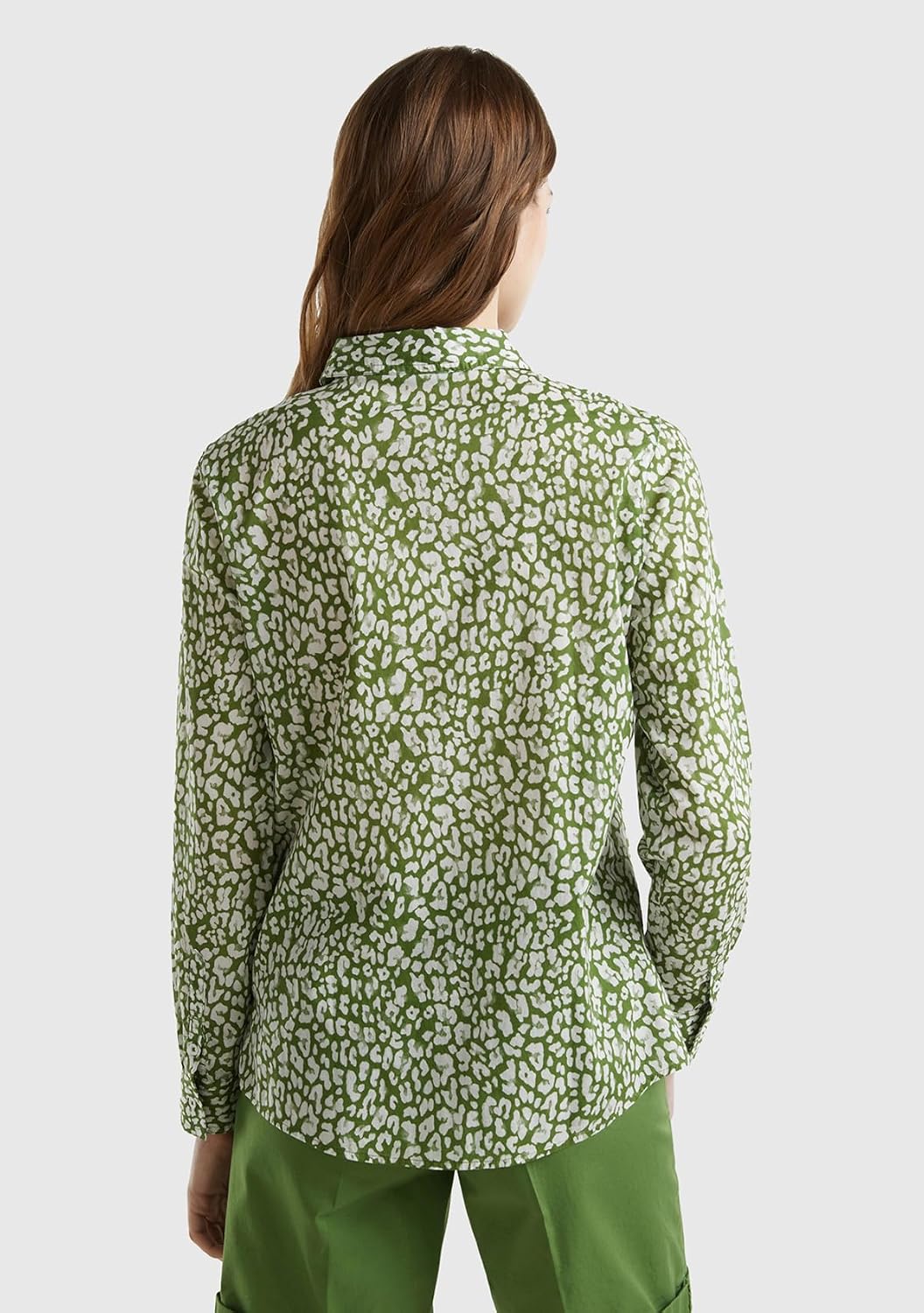 United Colors of Benetton Damen Hemd XXS Mehrfarbig 65p, XXS Mehrfarbig 65p