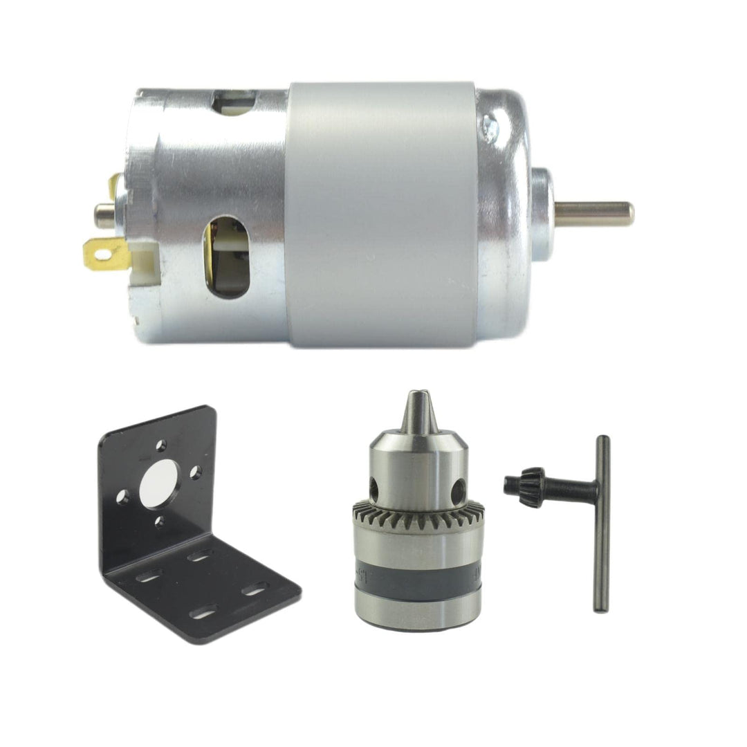 CONQUERALL 895 DC Motor DC 12V 9000RPM / 24V 18000RPM Hochgeschwindigkeits Hochleistungsmotor mit Bo