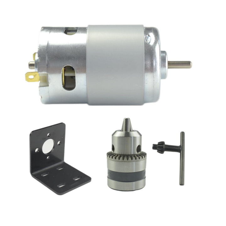 CONQUERALL 895 DC Motor DC 12V 9000RPM / 24V 18000RPM Hochgeschwindigkeits Hochleistungsmotor mit Bo