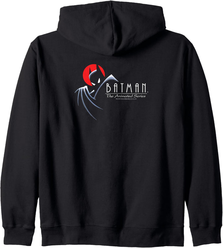 Batman: Animated Series Silhouette Logo Kapuzenjacke