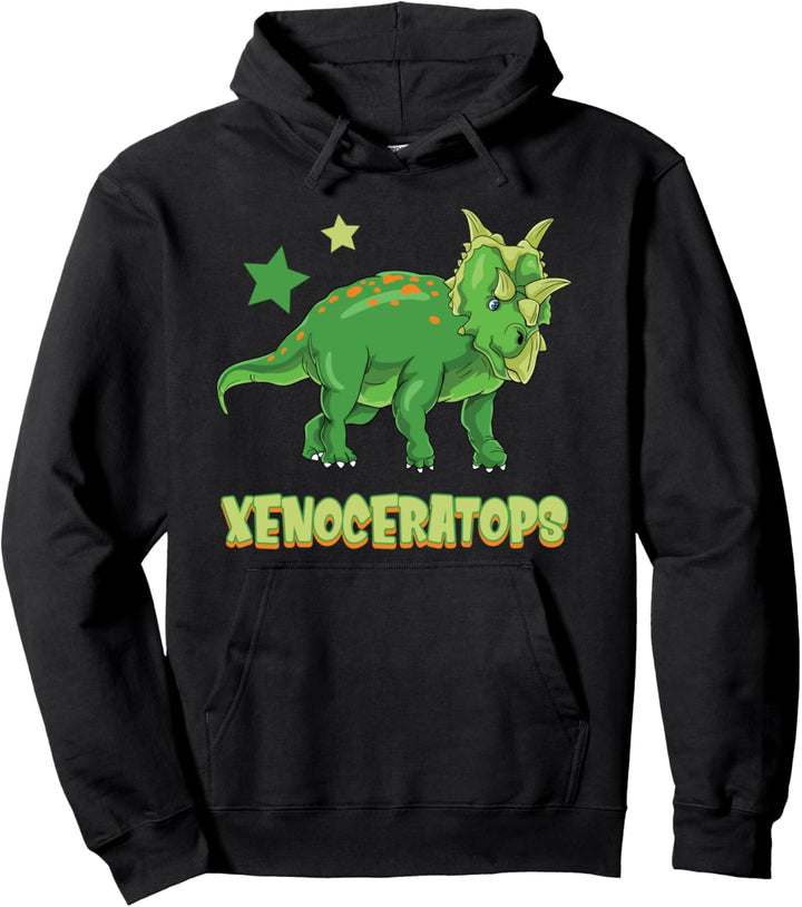 Xenoceratops Dinosaurier Saurier Sammlung Jungen Dino Pullover Hoodie