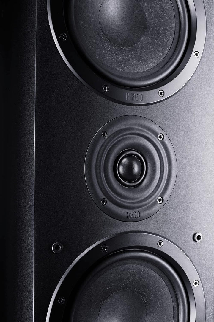 Victa Elite 702, HiFi-Standlautsprecher, 1 Stück, Schwarz, Schwarz