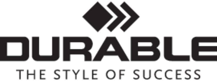 Durable Papierkorb Metall mit Ascher, entnehmbarer Inneneimer und Ascher, rund, schwarz, 333001 Schw