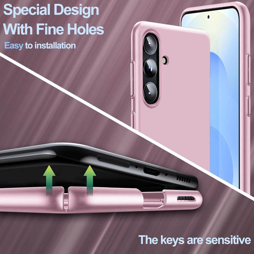 Ultradünne Hülle für Samsung Galaxy S25 5G, Extrem Dünn Matte Finish S25 Handyhülle PC Schale [Anti-