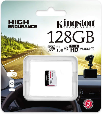 Kingston High Endurance microSDXC95R/45W C10 A1 UHS-I SDCE/128GB, 128GB