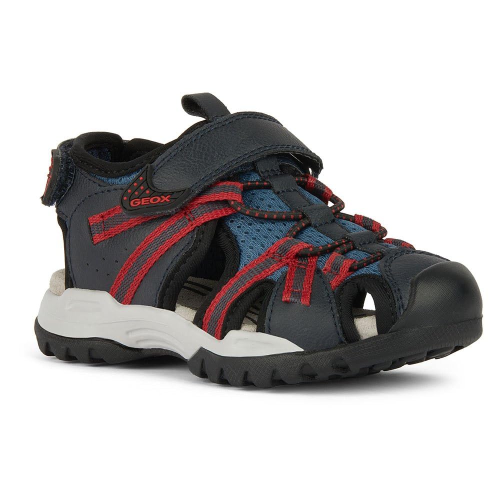 Geox Jungen J Borealis Boy A Sandalen 25 EU Avio Red, 25 EU Avio Red
