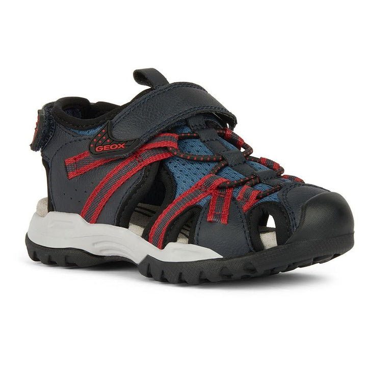 Geox Jungen J Borealis Boy A Sandalen 25 EU Avio Red, 25 EU Avio Red