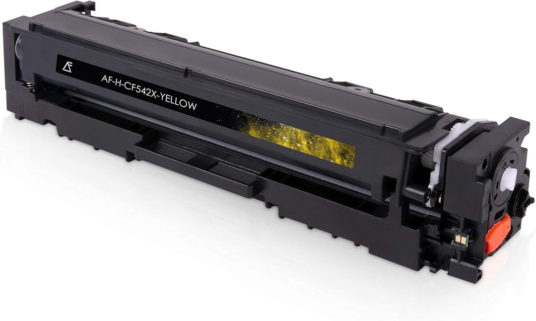 Alphafax 5X XL Toner ersetzt HP 203X CF540X CF541X CF542X CF543X 2X bk 1x CMY Multipack Schwarz Cyan