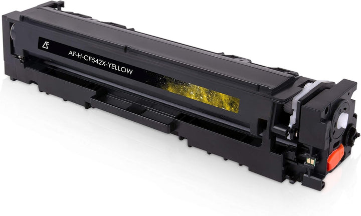 Alphafax Toner kompatibel ersetzt HP CF542X 203X Yellow