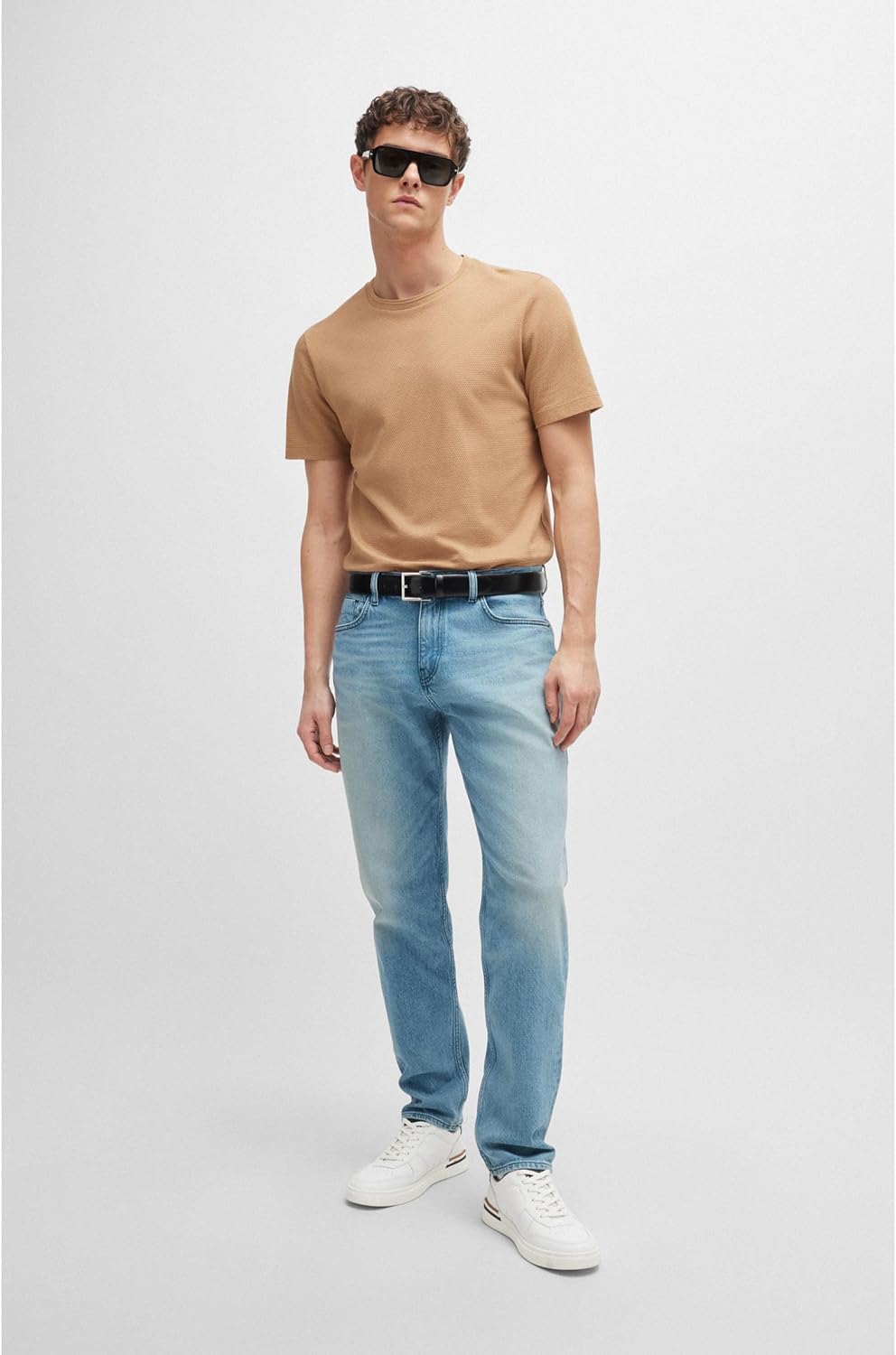 BOSS Herren Clint_Tenn_ltvp 40 EU Weiss, 40 EU Weiß
