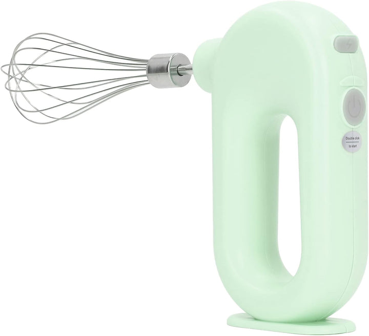 TOPINCN Elektrischer Handmixer, USB Wiederaufladbarer Elektrischer Schneebesen Kabelloser Handmixer