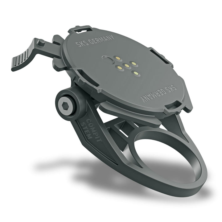 SKS GERMANY COMPIT/STEM Handyhalter für Vorbaumontage (Vorbaumontage (⌀ 1 ⅛ Zoll), Bajonettverschlus