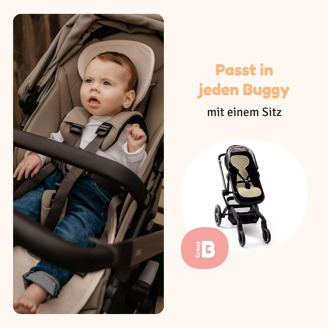 Aeromoov - Baby Sitzauflage Air Layer - Einlage Für Autositz oder Kinderwagen - Gruppe B - Antischwi