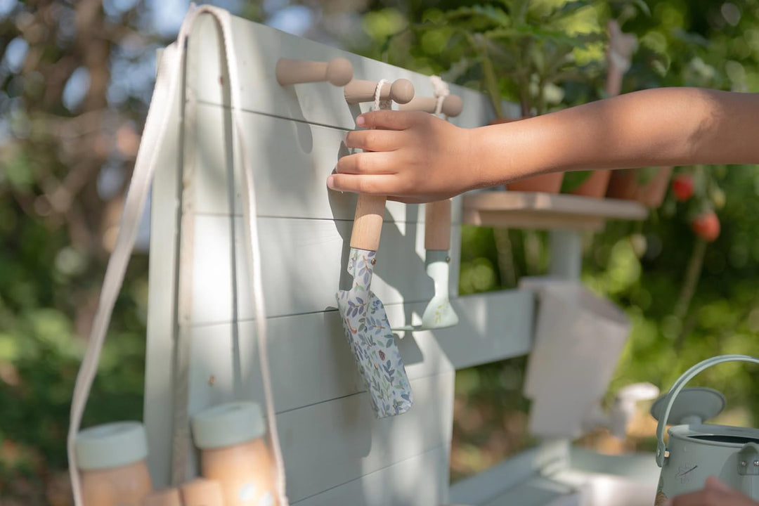Little Dutch Matschküche - Spielküche für den Garten - Outdoorküche für Kinder - Holzküchen für Klei