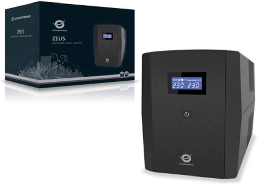 Conceptronic ZEUS04E 2200VA 1320W USV, 6 x IEC socket 2200 VA / 1320 W 6 x IEC socket, 2200 VA / 132