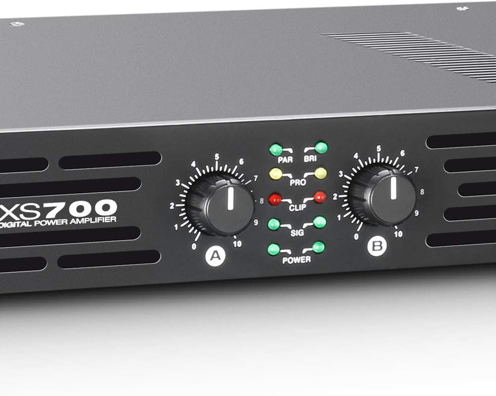 LD Systems XS 700; PA Endstufe Class D 2 x 350 W 4 Ohm, oneSize XS700, XS700