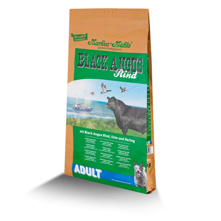 Markus Mühle Black Angus Hundefutter Adult (15kg (mindestens 5 Monate haltbar)), 15kg (mindestens 5