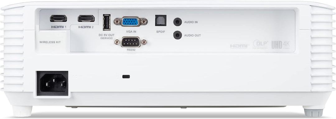 Acer H6805BDa DLP Beamer (4K UHD (3.840 x 2.160 Pixel) 4.000 Lumen, 10.000:1 Kontrast, 3D, Keystone,
