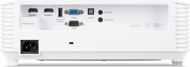 Acer H6805BDa DLP Beamer (4K UHD (3.840 x 2.160 Pixel) 4.000 Lumen, 10.000:1 Kontrast, 3D, Keystone,