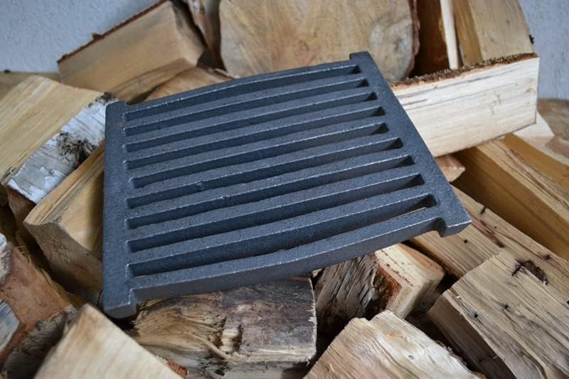 SEZAM 23,5 x 19,5 cm Gussrost Ofenrost Ascherost Kaminrost passend Kaminofen Tafelrost Rost Ofengitt