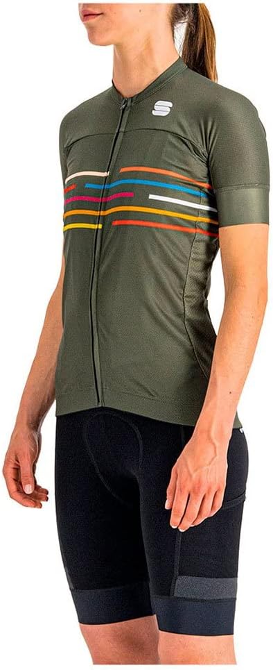 Sportful Damen Vélodrome W Ss JRS Sweatshirt L Käfer, L Käfer
