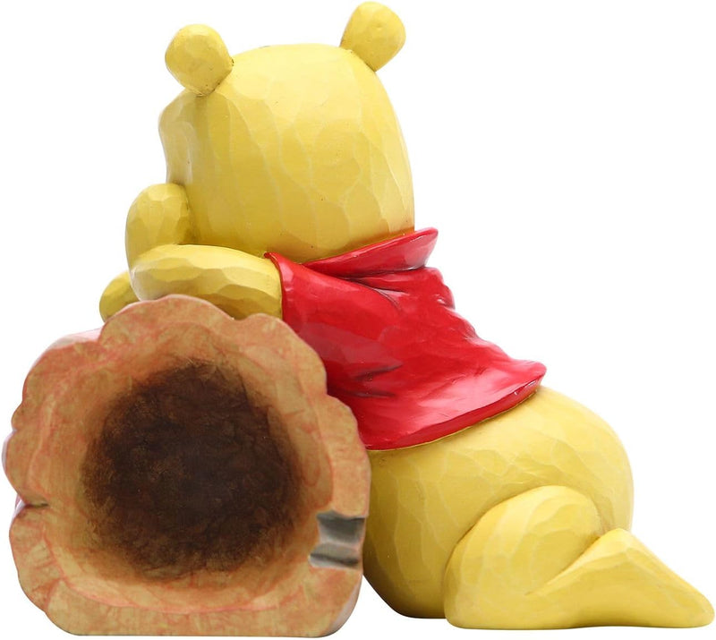 Disney Traditions Pooh and Piglet On A Log Figurine, 6005964, Multi Coloured, One Size One Size Mult