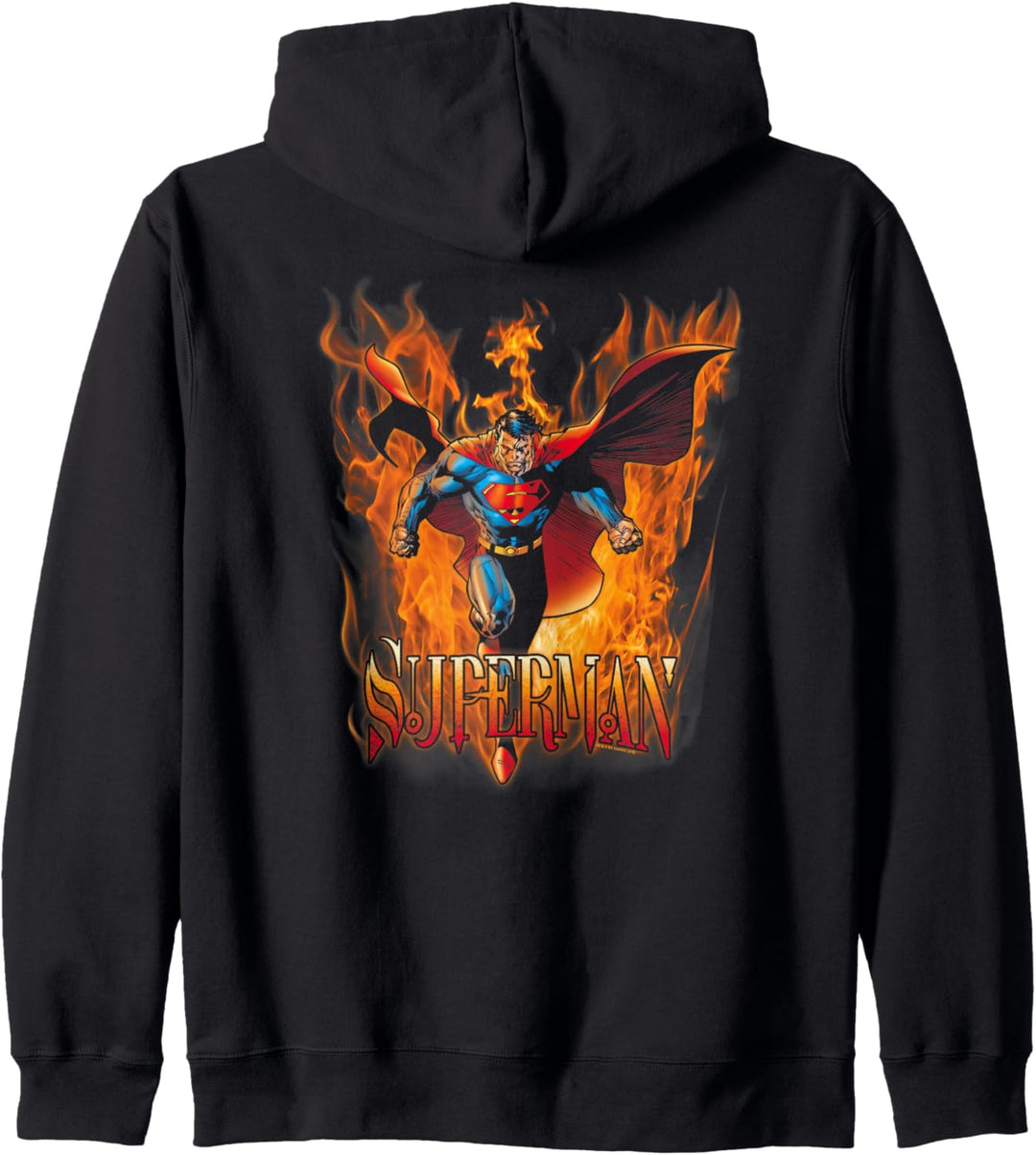 Superman Through the Fire Kapuzenjacke