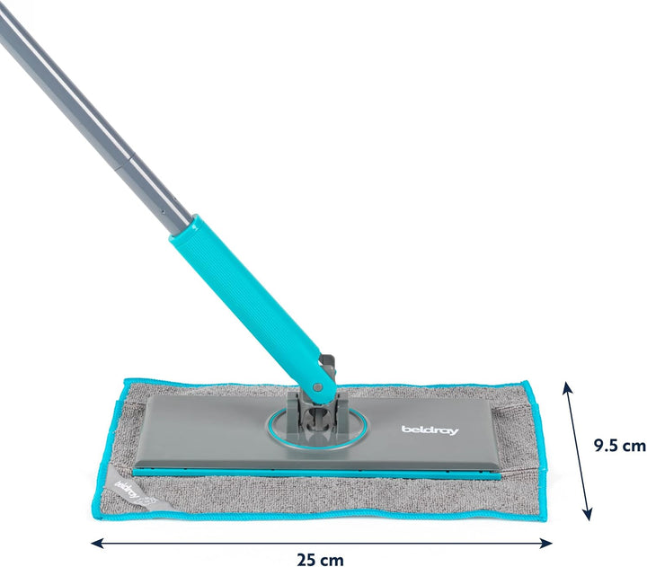 Beldray Anti-Bac Clip-to-Grip Allzweckwischer - Grosser Wischkopf, Fliesen/Boden/Fenster/Spiegel, Pu