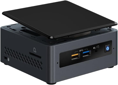 Intel NUC Barebone BOXNUC7PJYHN2 EU Cord, Schwarz