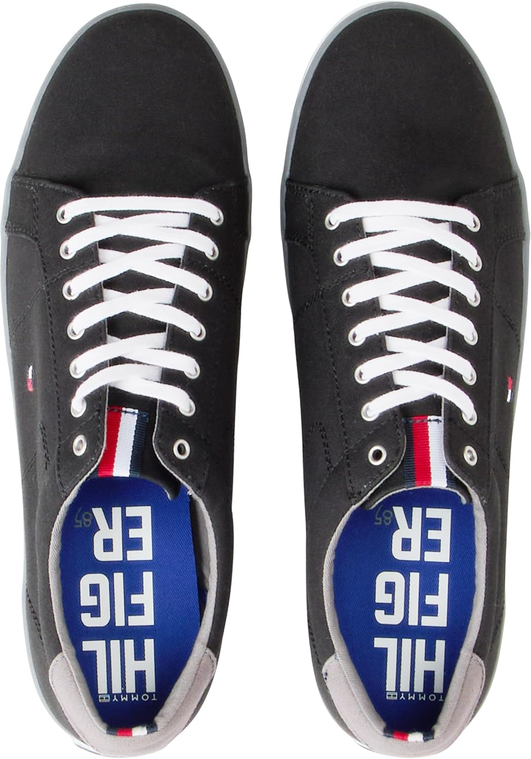 Tommy Hilfiger Herren H2285arlow 1d Sneaker 41 EU Blau Black, 41 EU Blau Black