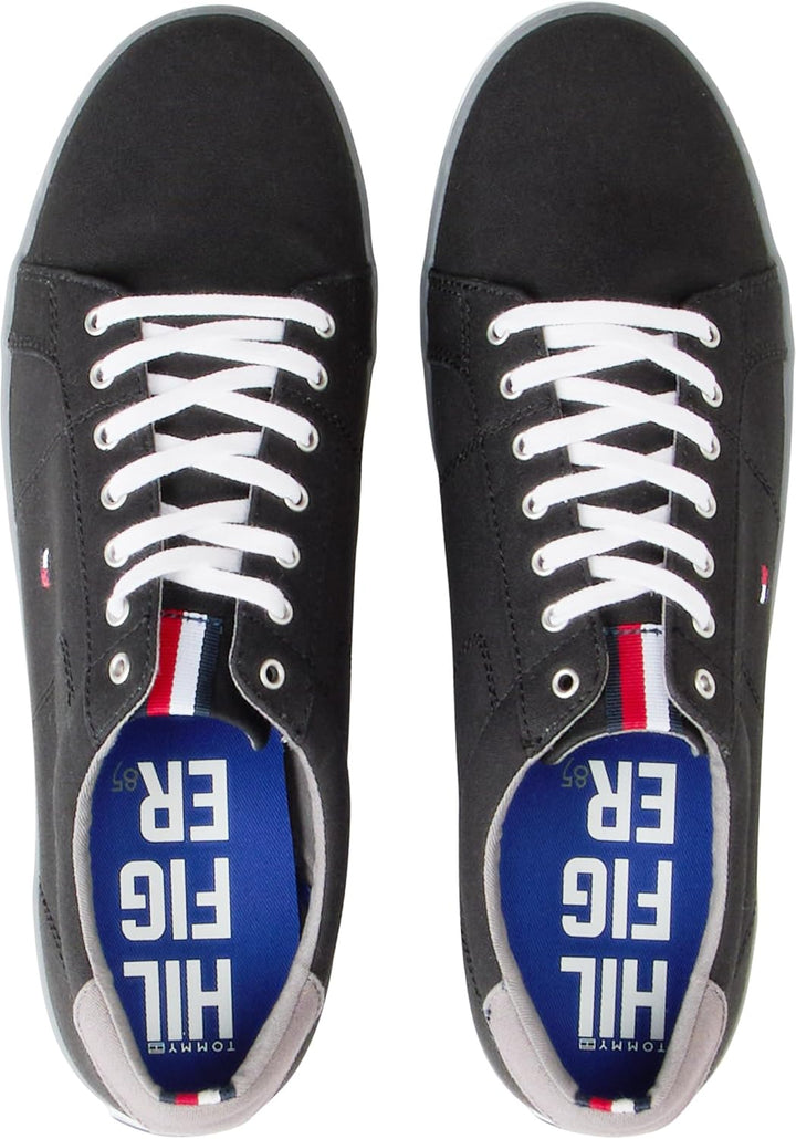 Tommy Hilfiger Herren H2285arlow 1d Sneaker 41 EU Blau Black, 41 EU Blau Black