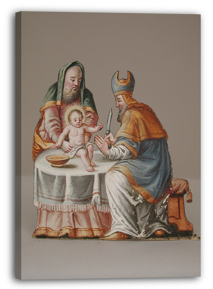 Printed Paintings Leinwand (60x80cm): 18. Jahrhundert - Beschneidung von Jesus im Tempel 60x80 cm, 6