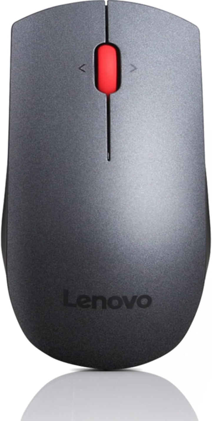 LENOVO S6089L1 Professional Wireless Laser Mouse, Grau, Rot Single, Single