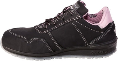 Cofra 78500-010.W37 ALICE S3 SRC Sicherheitsschuhe, Schwarz/Rosa, Grösse 37 37 EU, 37 EU