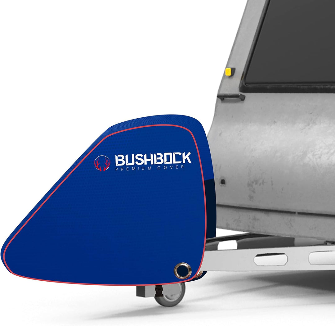 BUSHBOCK® Premium Deichselhaube aus Oxford 600D Material mit PU Beschichtung und Reflektoren. Univer