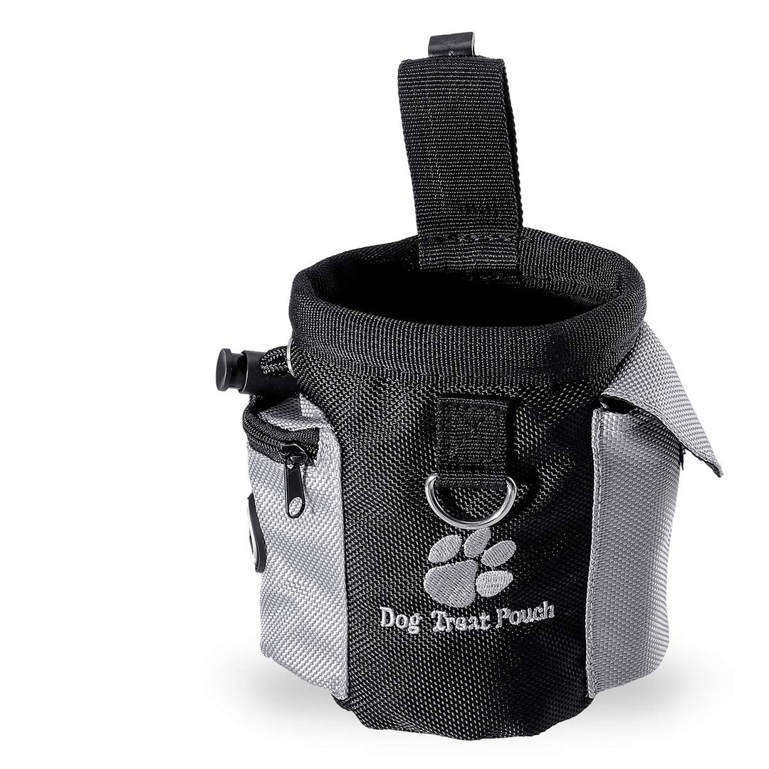 Futterbeutel für Hunde,Trainingsbeutel Hund,UEETEK Oxford Hände Frei Hund Treat Tasche mit Eingebaut