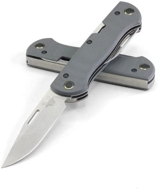 Benchmade Weekender 317 Cool Grey G10 - Stonewash Finish, Cool Grey G10 - Stonewash Finish