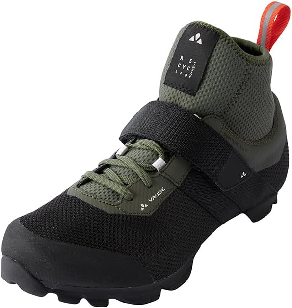 VAUDE Unisex Kuro Mid STX Fahrradschuh 46 EU Schwarz, 46 EU Schwarz