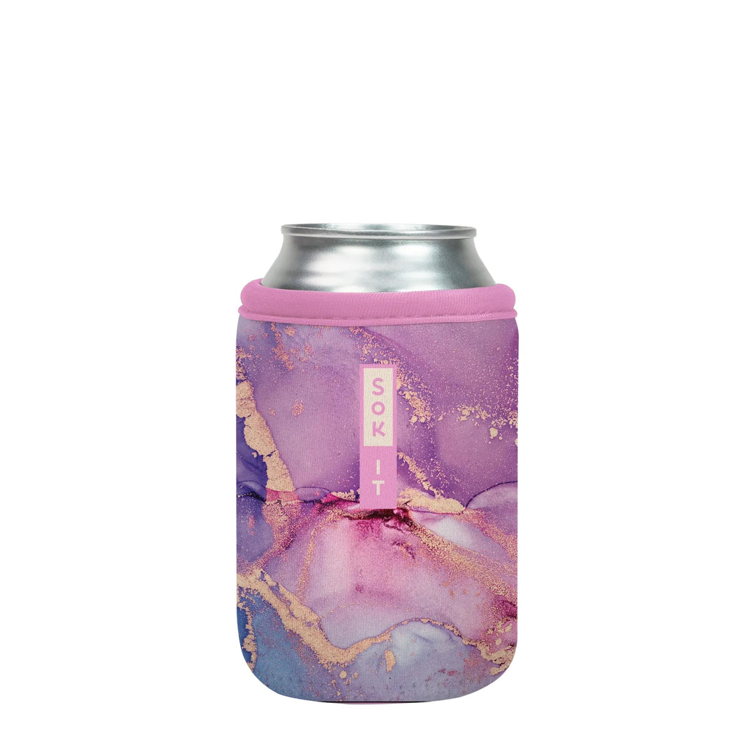 Sok It CanSok Isolierhülle für Bier und Limonade, Neopren-Hülle (Aurora Era, 340 ml Dosenhülle) Auro