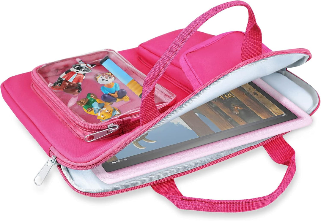 Annmore Tasche für Edurino Stift und für 2 bis 3 Figuren, Kinder Tablet Tasche kompatibel mit Lexibo