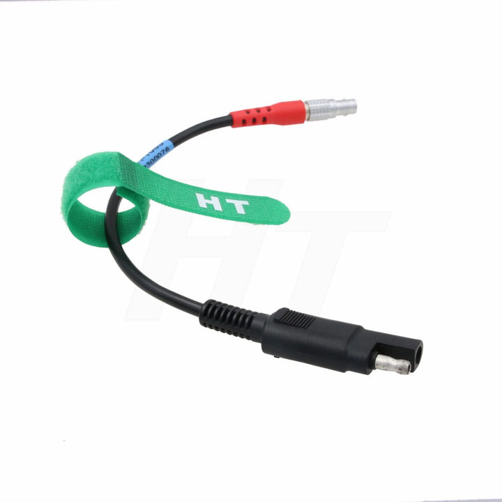 HangTon Externes Stromkabel für Sokkia GRX1 GRX2 GRX3 GNSS Receiver 5-polig (12 V SAE Stromkabel) 12